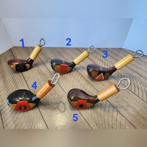 1 golf club bottle opener made with real vintage golf club